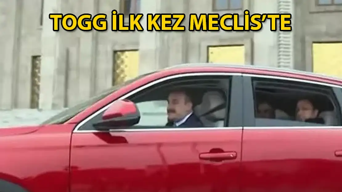 Bakan Meclise TOGG'la Geldi