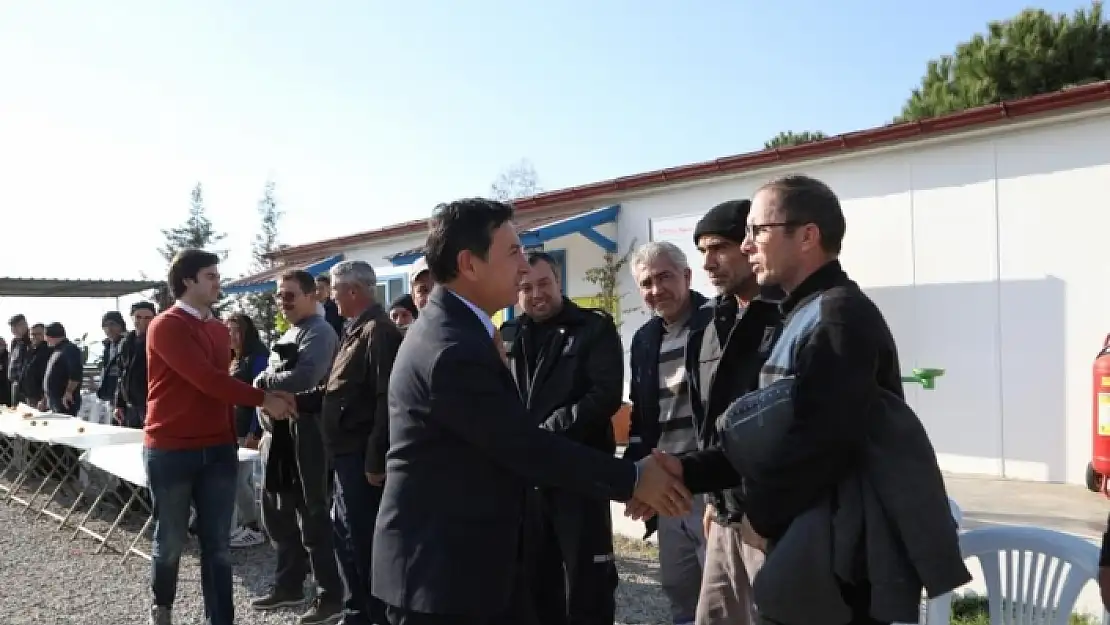 Bodrum Belediyesi'nin Personeli Yeni Yılı Kutladı