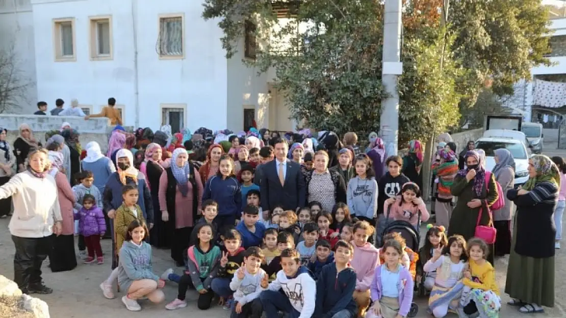 Bodrum Belediyesi'nin Ziyaretine Çocuklardan Yoğun İlgi