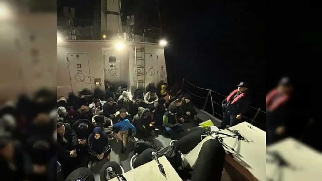 Bodrum'da 70 Kaçak Göçmen Yakalandı, 1 Organizatör Tutuklandı