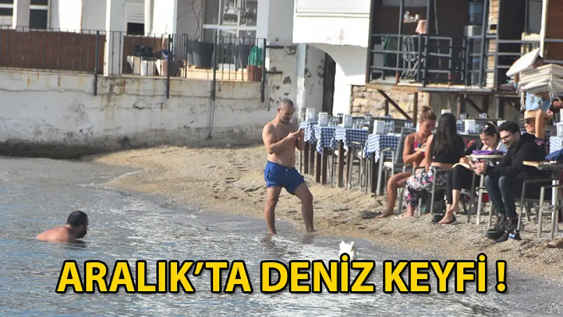 Bodrum'da Güzel Hava Sahillerde Yoğunluk Oluşturdu