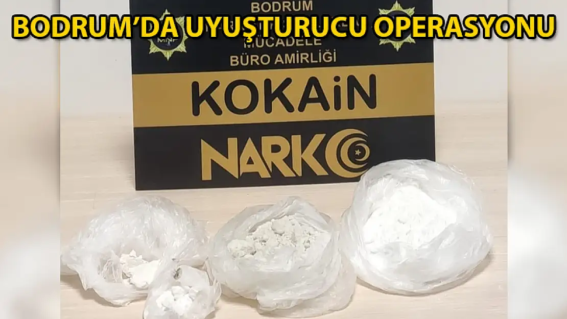 Bodrum'da Narkotikten Uyuşturucu Operasyonu: 1 Tutuklama