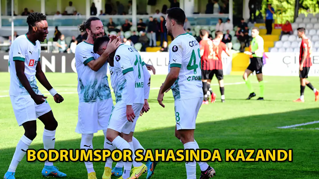 Bodrumspor Sahasında 2 Golle Kazandı