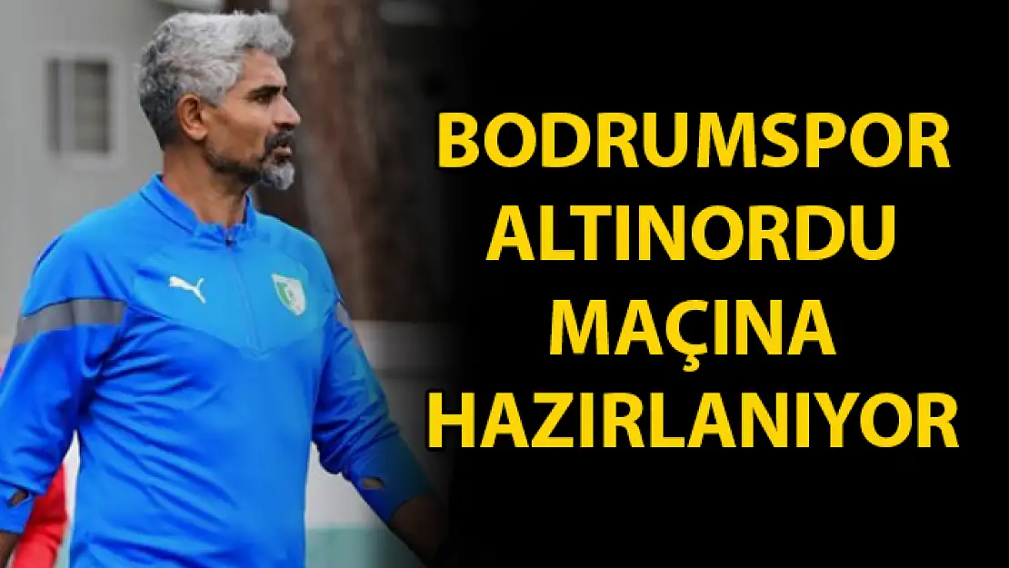 Bodrumspor Teknik Direktörü Taşdemir: Çok Çekişmeli Bir Maç Bizi Bekliyor