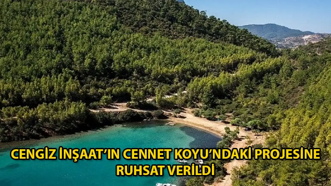 Cengiz İnşaat Tarafından Bodrum Gökburun'da Yapılması Planlanan Tesise Ruhsat Verildi
