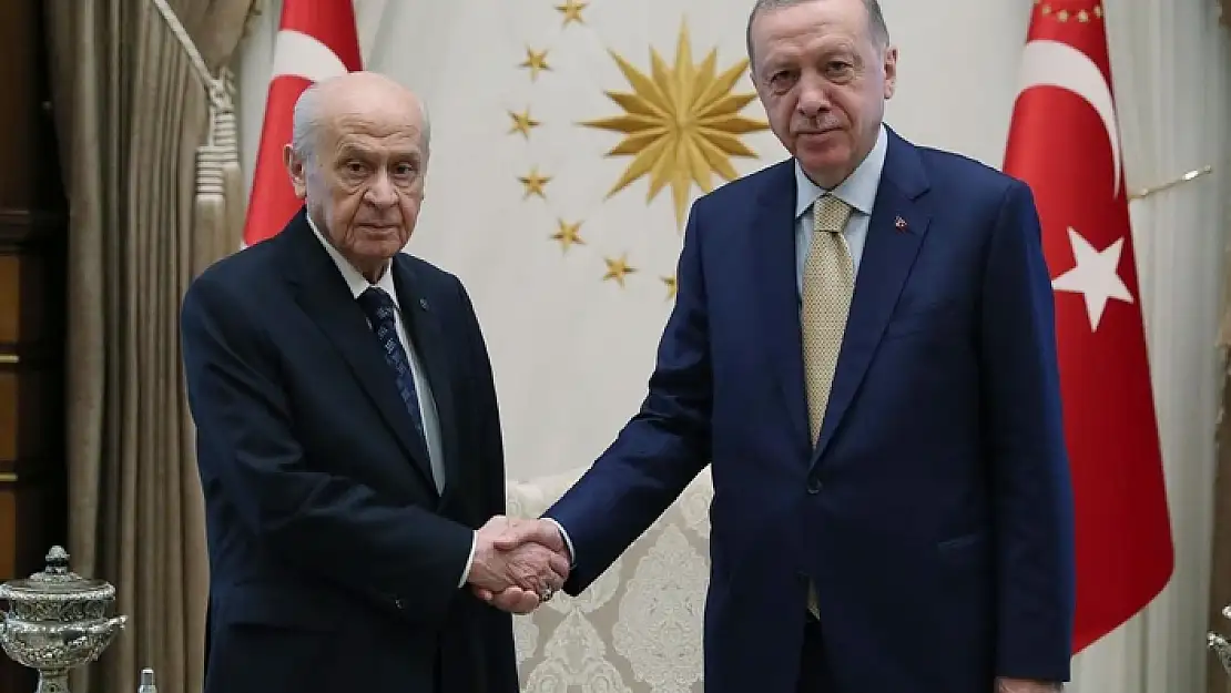 Cumhurbaşkanı Erdoğan'dan MHP Lideri Bahçeli'ye Sürpriz Ziyaret