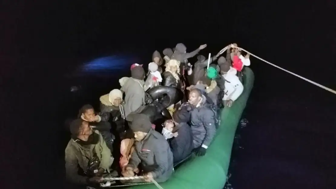 Datça ve Marmaris'te 88 Düzensiz Göçmen Kurtarıldı