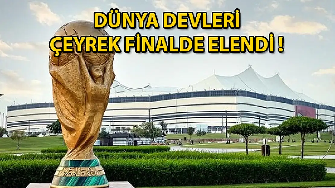 Dünya Kupası'nda Yarı Final Eşleşmeleri Belli Oldu