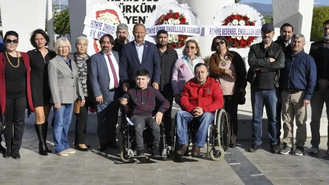 Fethiye'de 3 Aralık Dünya Engelliler Günü Dolayısıyla Tören Yapıldı