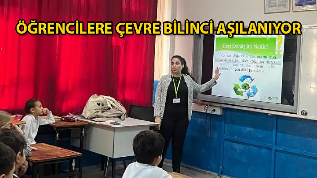 Fethiye'de Öğrencilere Çevre Koruma Eğitimi Veriliyor