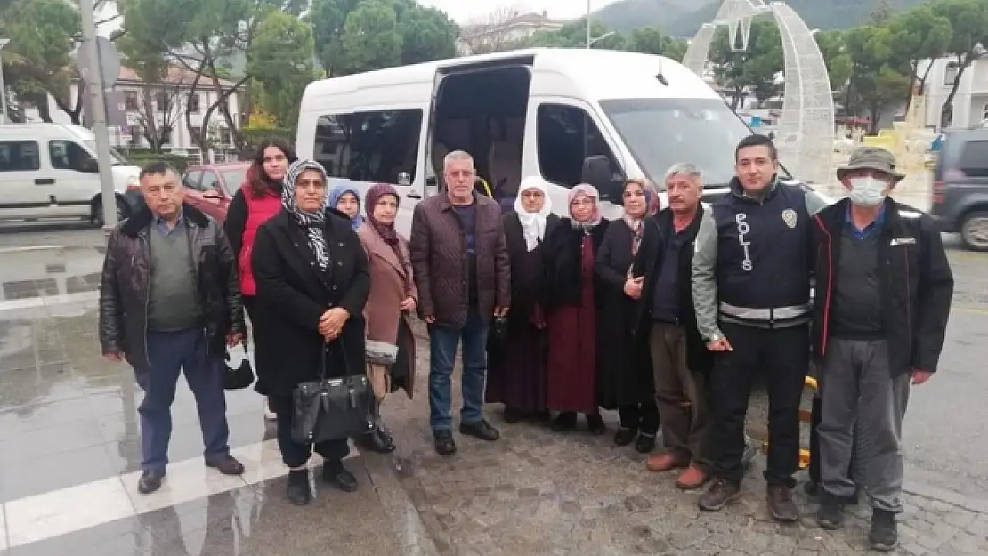 Fethiye Emniyetinden Şehit Ailelerine Afyonkarahisar Gezisi