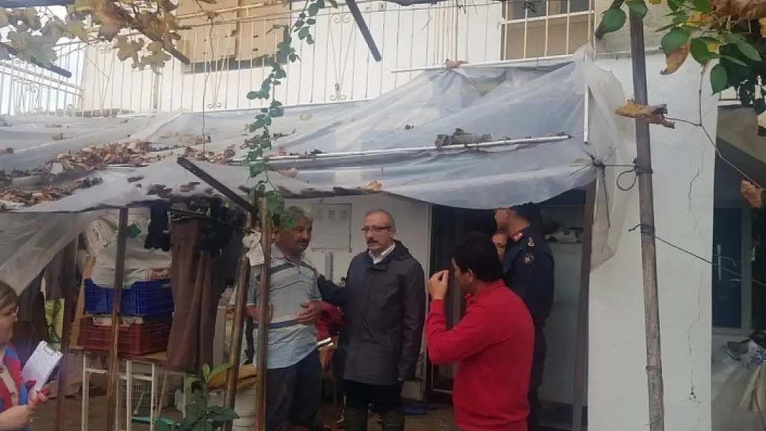 Fethiye Kaymakamı Karaman, Sel Mağdurlarını Yalnız Bırakmadı