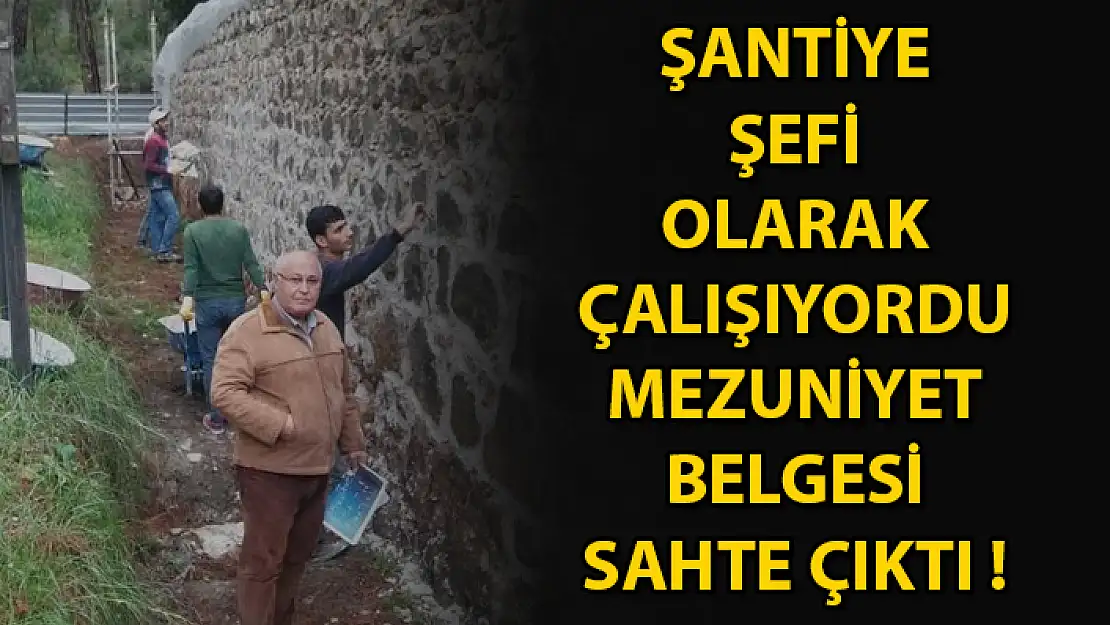 Kamuda ve Özel Sektörde 42 Yıldır Çalışan Kişinin Mezuniyet Belgesi Sahte Çıktı !