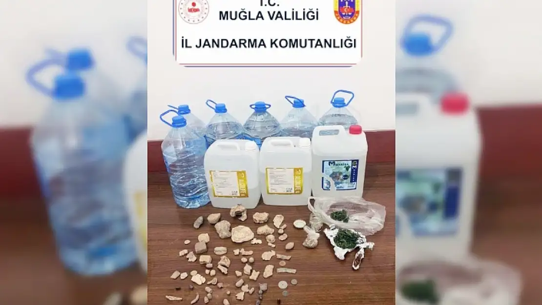 Milas'ta Uyuşturucu ve Tarihi Eser Operasyonu