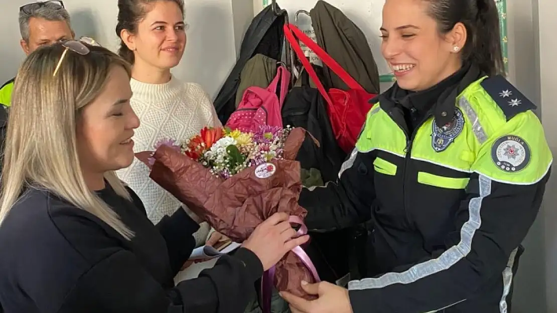 Muğla'daki Trafik Ekiplerinden Anlamlı Ziyaret