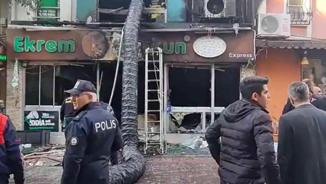 Nazilli'deki Restoranda Patlama Sonrası Yangın: Ölü ve Yaralılar Var