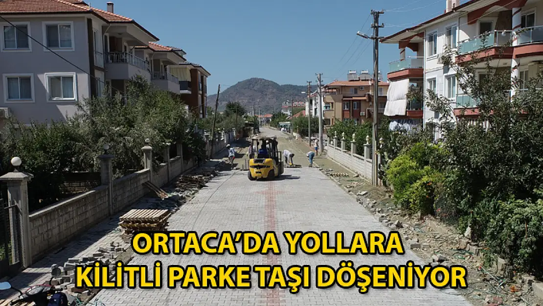 Ortaca Belediyesi Yol Çalışmalarını Sürdürüyor