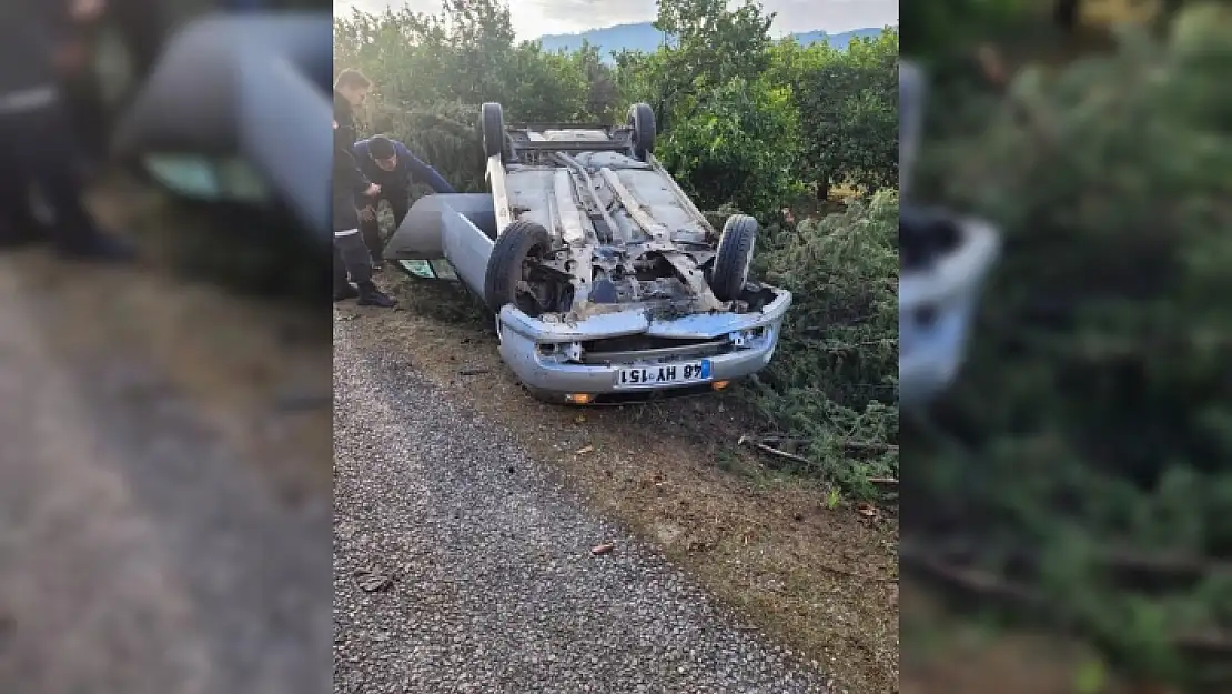 Ortaca'daki Korkunç Kazada 2 Kişi Yaralandı