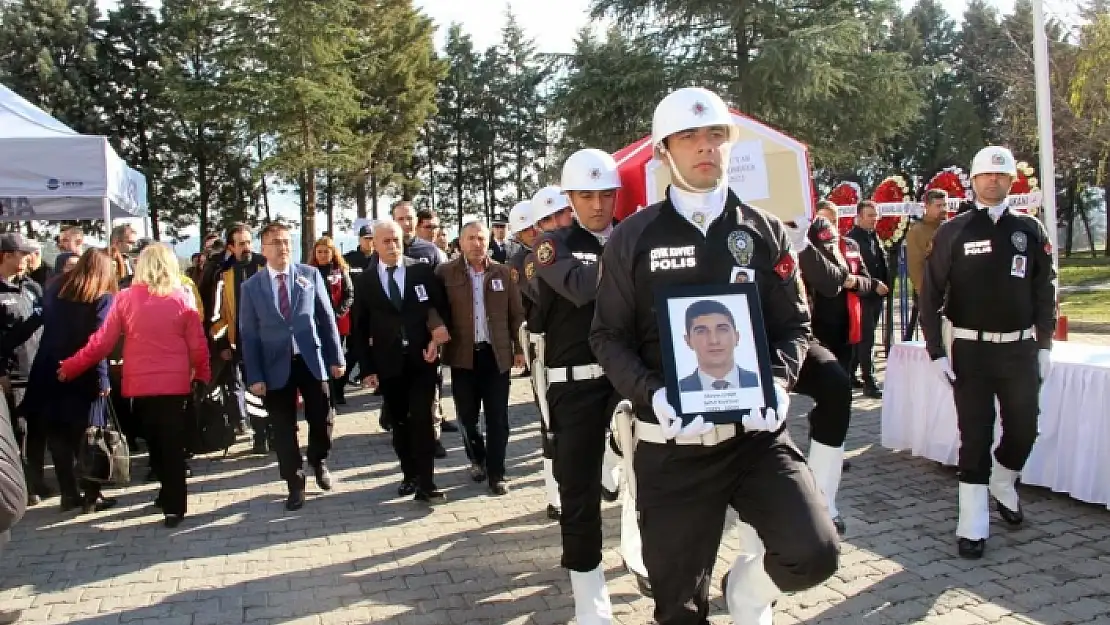 Şehit Komiser İçin Muğla Emniyet Müdürlüğü'nde Tören Düzenlendi