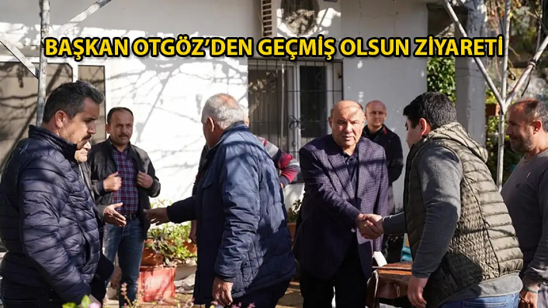 Seydikemer Belediye Başkanı Otgöz, Selde Evini Su Basan Aileyi Ziyaret Etti