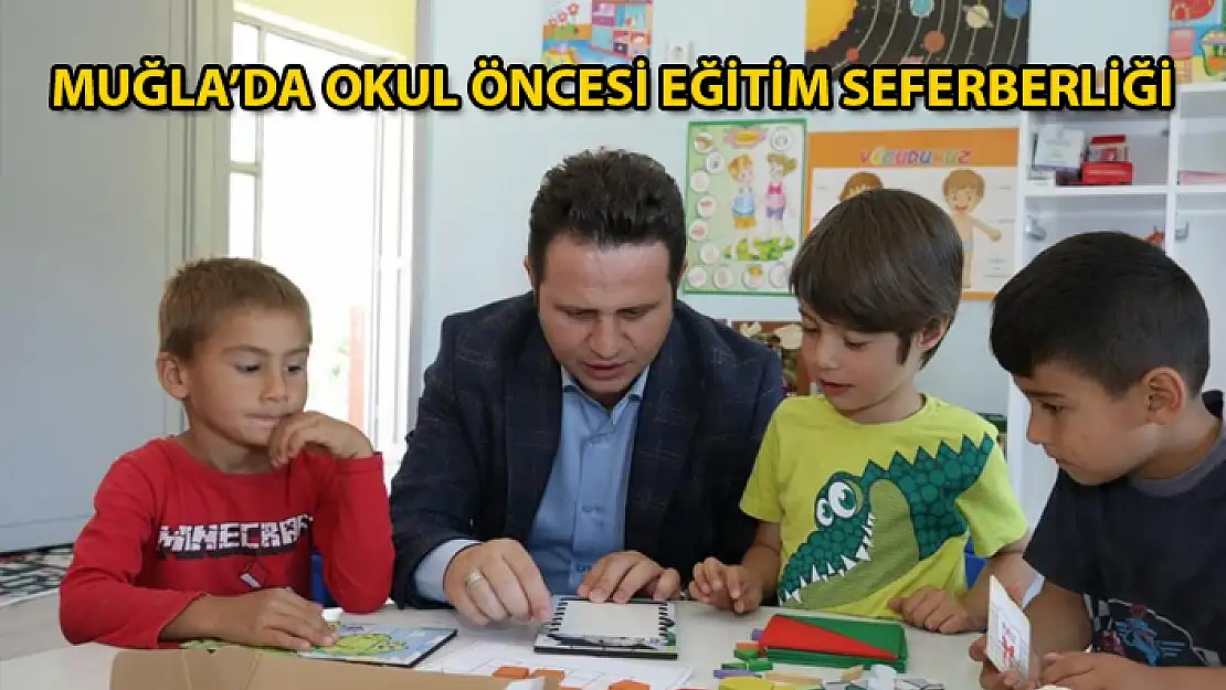 Son 1 Yıl içinde Muğla'ya 39 Yeni Anaokulu ve 83 Yeni Anasınıfı Kazandırıldı