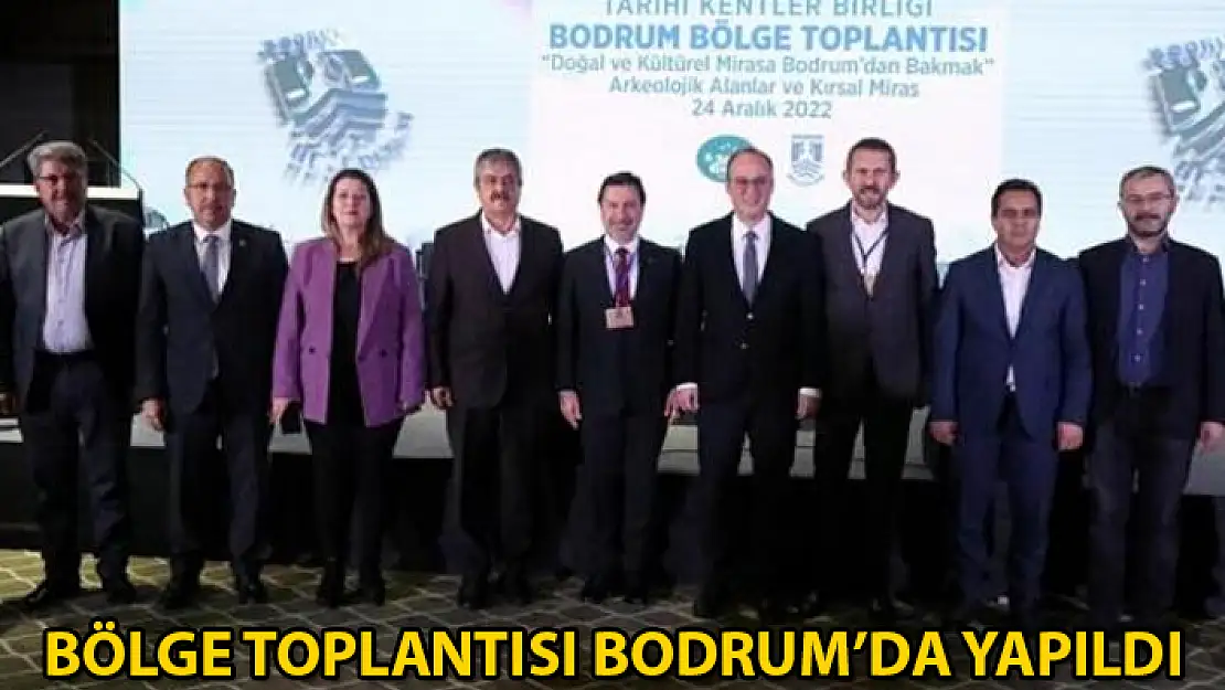 Tarihi Kentler Birliği Bodrum'da Toplandı