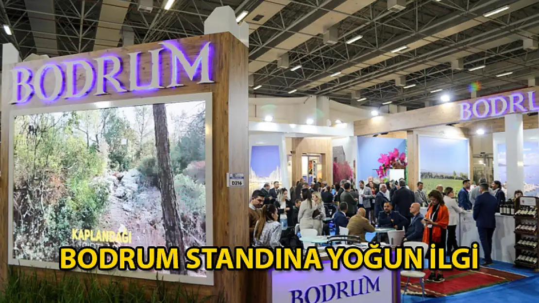 Travel Turkey Fuarı'nda Bodrum Standı Kuruldu