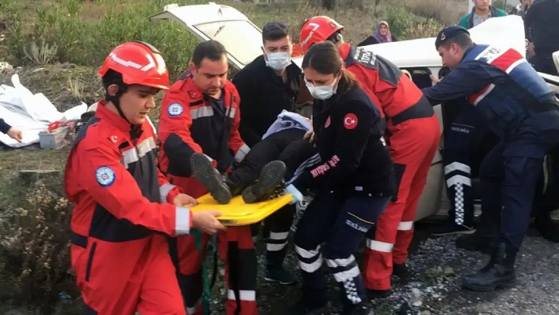 Yatağan'da Korkutan Kaza: 3 Yaralı