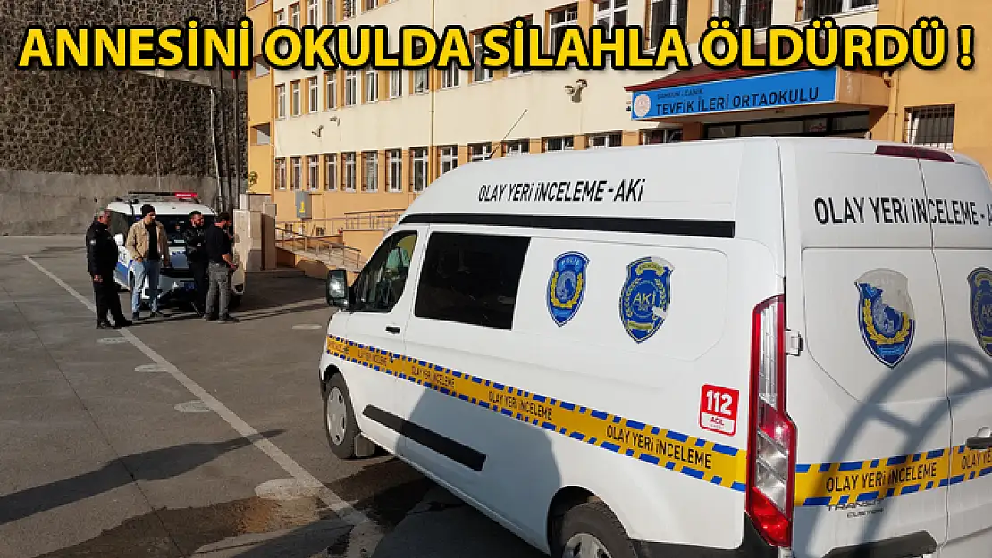 17 Yaşındaki Çocuk Okulda Annesini Öldürdü !