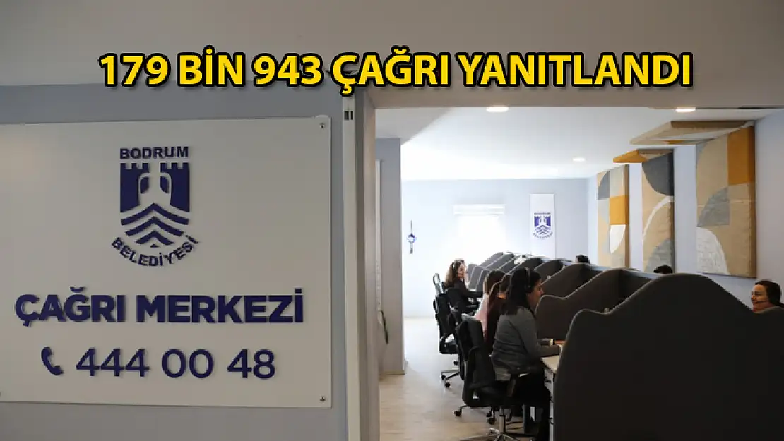 Bodrum Belediyesi Çağrı Merkezi Binlerce Çağrıyı Cevapladı