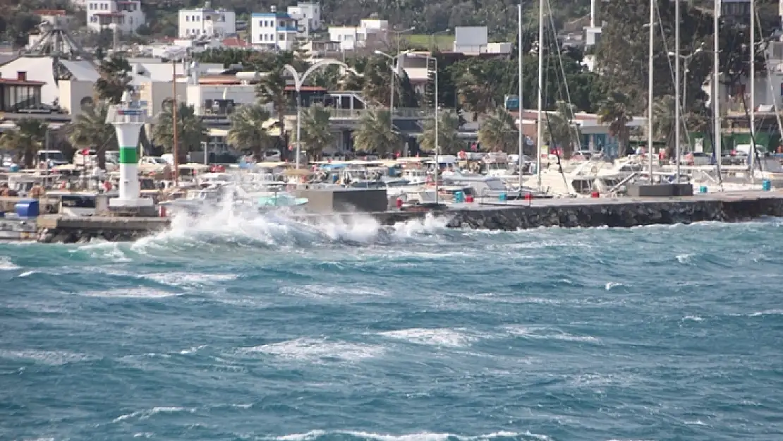 Bodrum-Datça Feribot Seferleri İptal Edildi