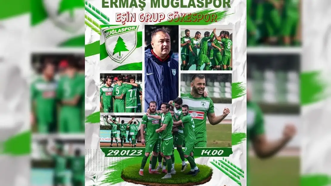 ERMAŞ MUĞLASPOR EŞİN GRUP SÖKESPOR'LA KARŞILAŞACAK