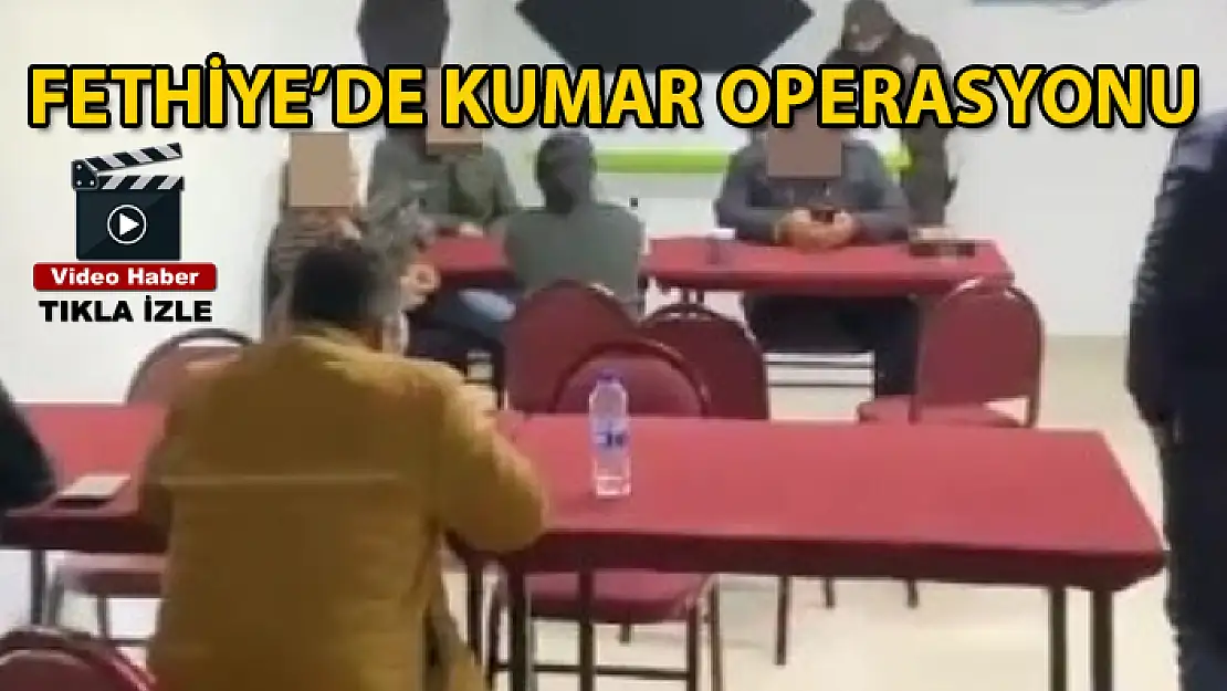 Fethiye'de Dernek Adı Altında Kumar Oynarken Yakalandılar