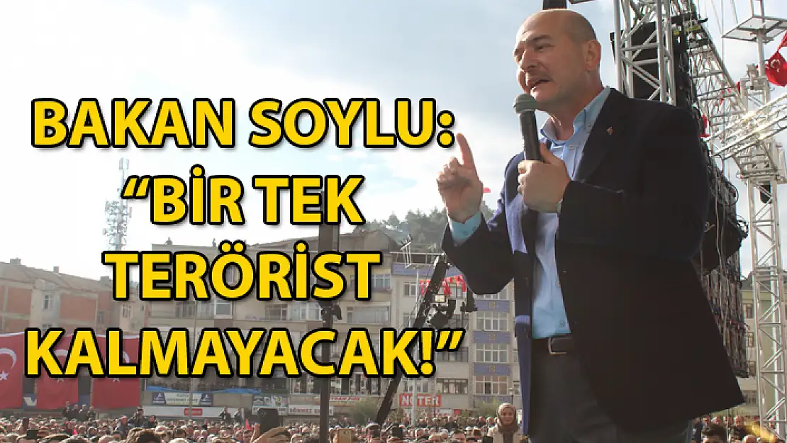 İÇİŞLERİ BAKANI SÜLEYMAN SOYLU: PKK'NIN DEFTERİNİ DÜRECEĞİZ VE KAPATACAĞIZ!