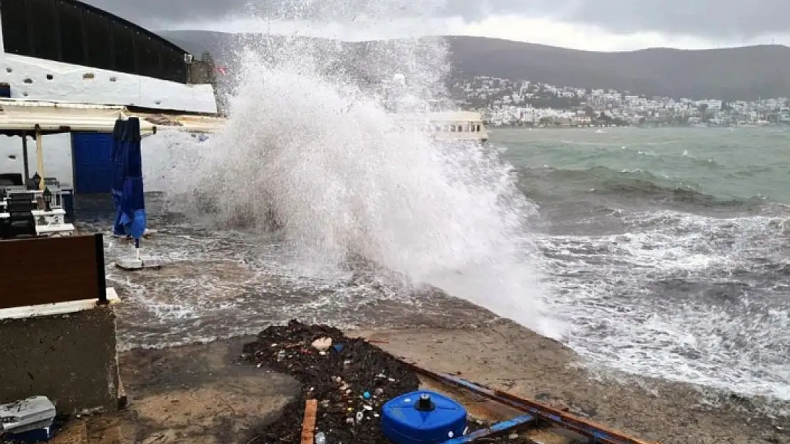 METEOROLOJİ'DEN DENİZLERE YÖNELİK FIRTINA UYARISI