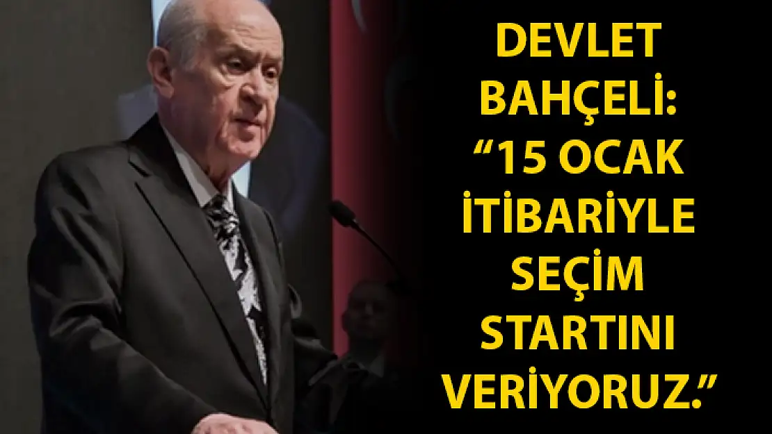 MHP Genel Başkanı Bahçeli: Altılı Masa Darmadağın