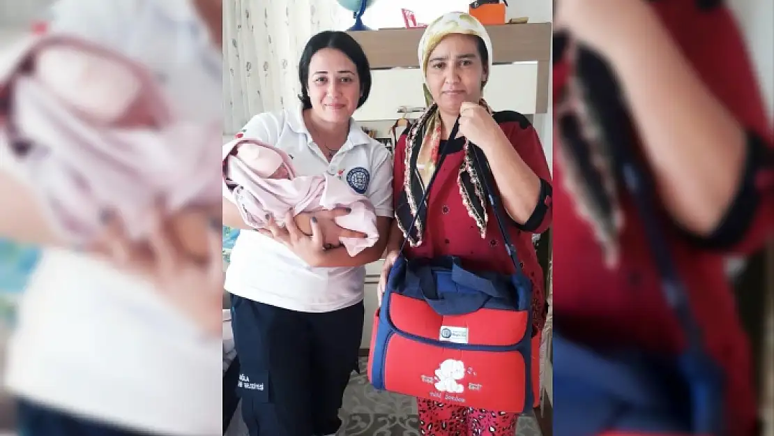 Muğla'daki 'Hoş Geldin Bebek Yaşama Sırası Sende' Projesi 13 İlçede Sürüyor