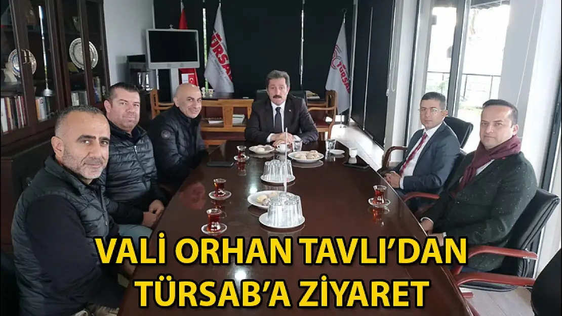 Muğla Valisi Tavlı'dan Bodrum TÜRSAB'a Ziyaret