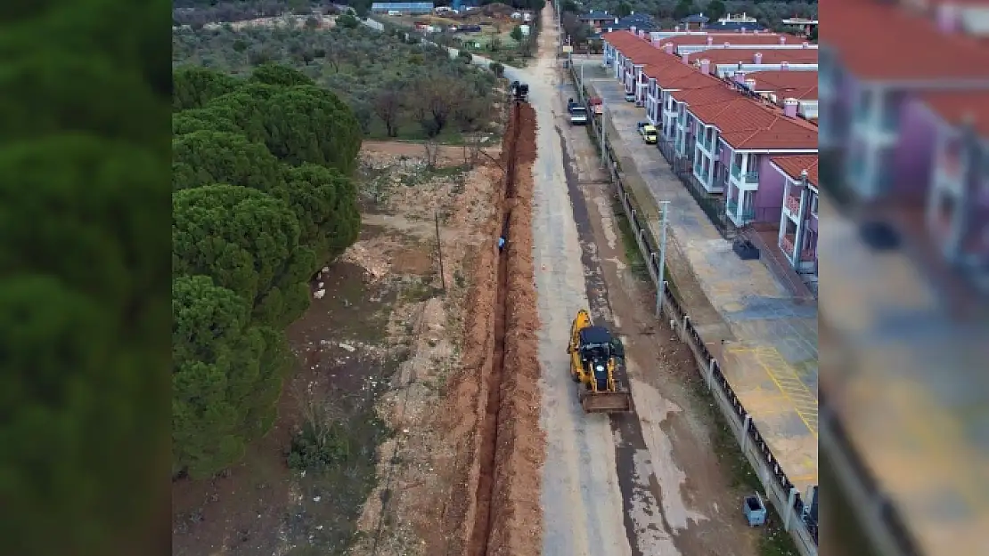 Ortaköy Mahallesi'ne İlave İçme Suyu Hattı Yapılıyor