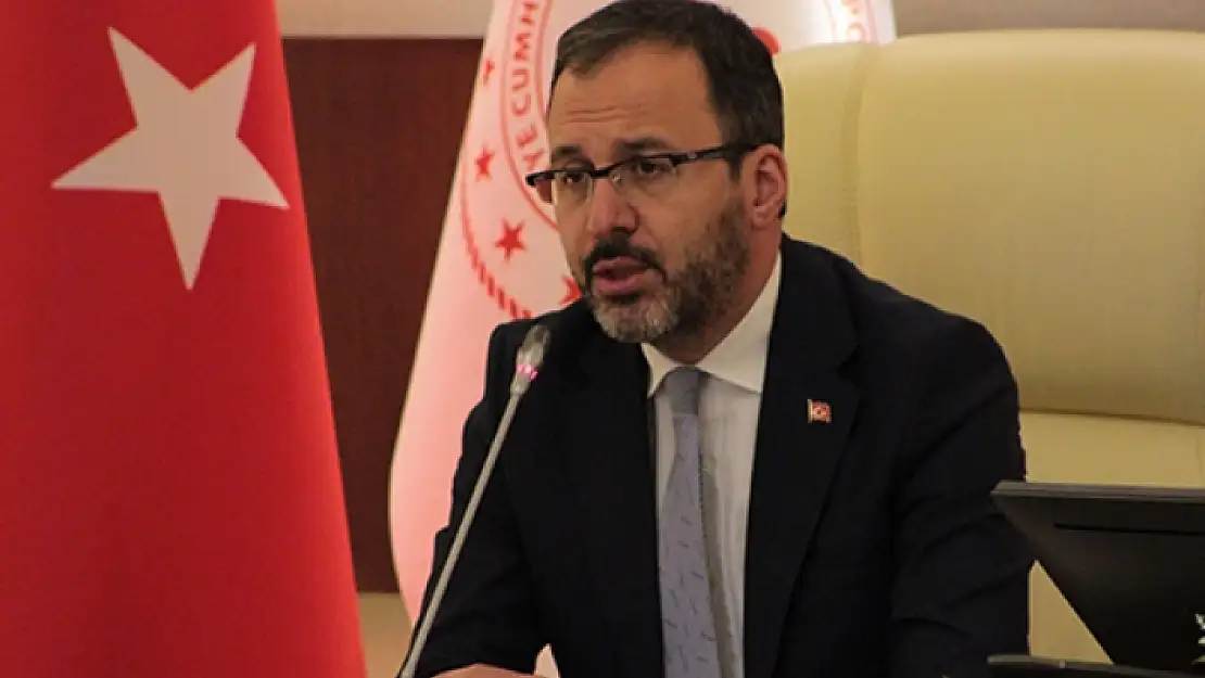BAKAN KASAPOĞLU SPOR ORGANİZASYONLARININ BAŞLAYACAĞINI AÇIKLADI
