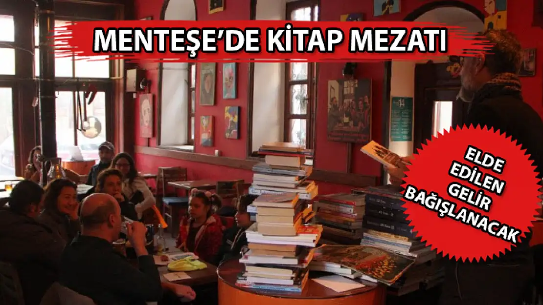 DEPREMZEDE ÇOCUKLAR İÇİN MUĞLA'DA KİTAP MEZATI DÜZENLENDİ