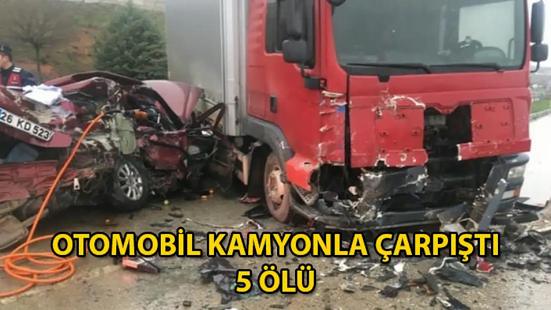 DÜĞÜN YOLUNDA FECİ KAZA: 1'İ ÇOCUK 5 KİŞİ HAYATINI KAYBETTİ