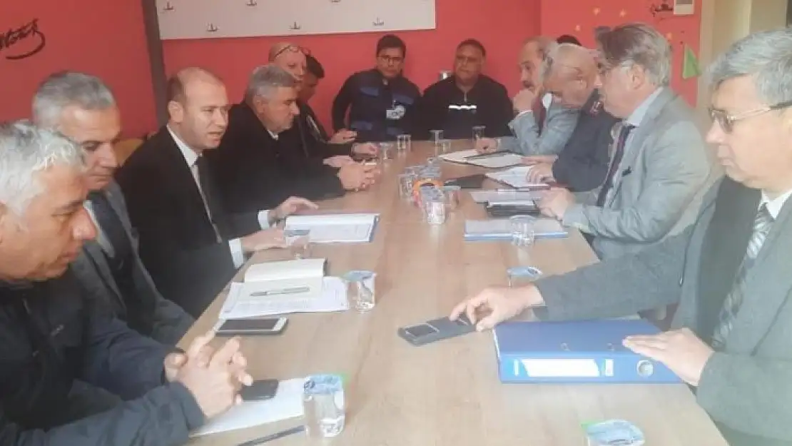 KÖYCEĞİZ'DE AFET KOORDİNASYON TOPLANTISI YAPILDI