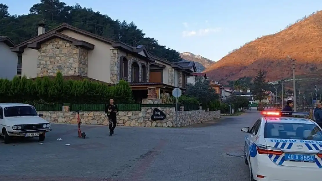 MARMARİS'TE FECİ KAZASI: 1 KİŞİ AĞIR YARALANDI