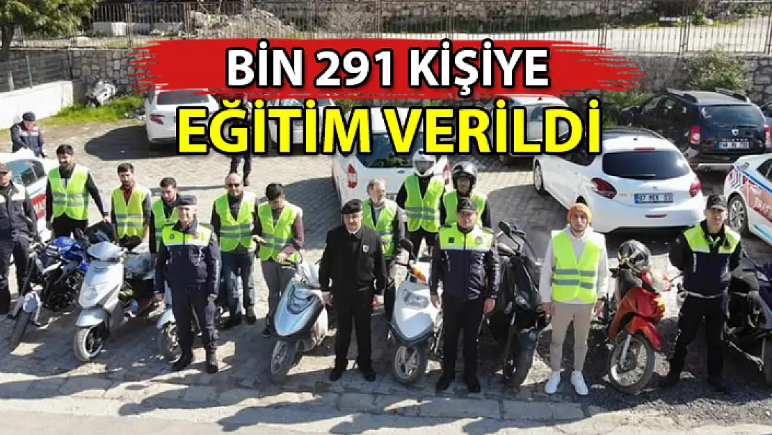 MUĞLA JANDARMASINDAN 13 İLÇEDE TRAFİK EĞİTİMİ
