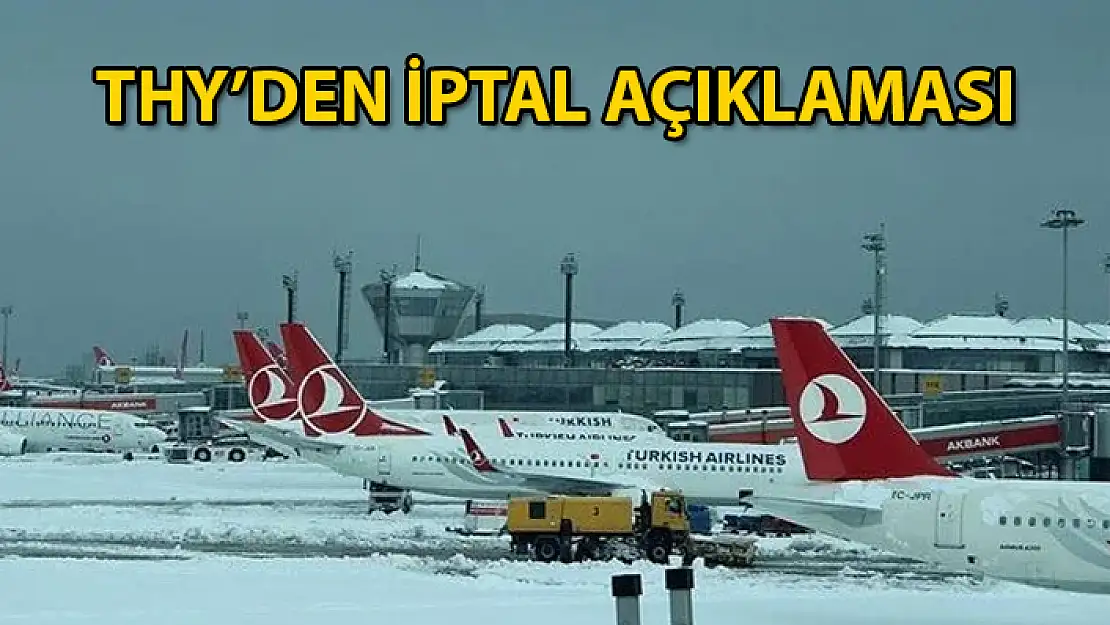 TÜRK HAVA YOLLARI 238 SEFERİNİ İPTAL ETTİ