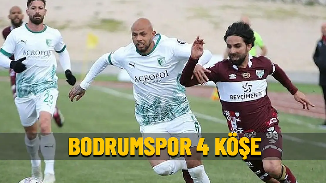 BODRUMSPOR DEPLASMANDAN FARKLI GALİBİYETLE DÖNÜYOR