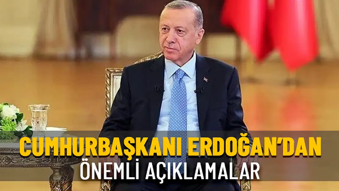 CUMHURBAŞKANI RECEP TAYYİP ERDOĞAN SEÇİM SLOGANINI AÇIKLADI