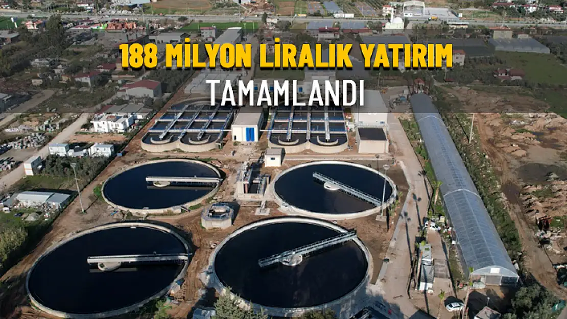 FETHİYE'DE YAPIMINA BAŞLANAN ATIK SU ARITMA TESİSİNDE İKİNCİ ETAP TAMAMLANDI