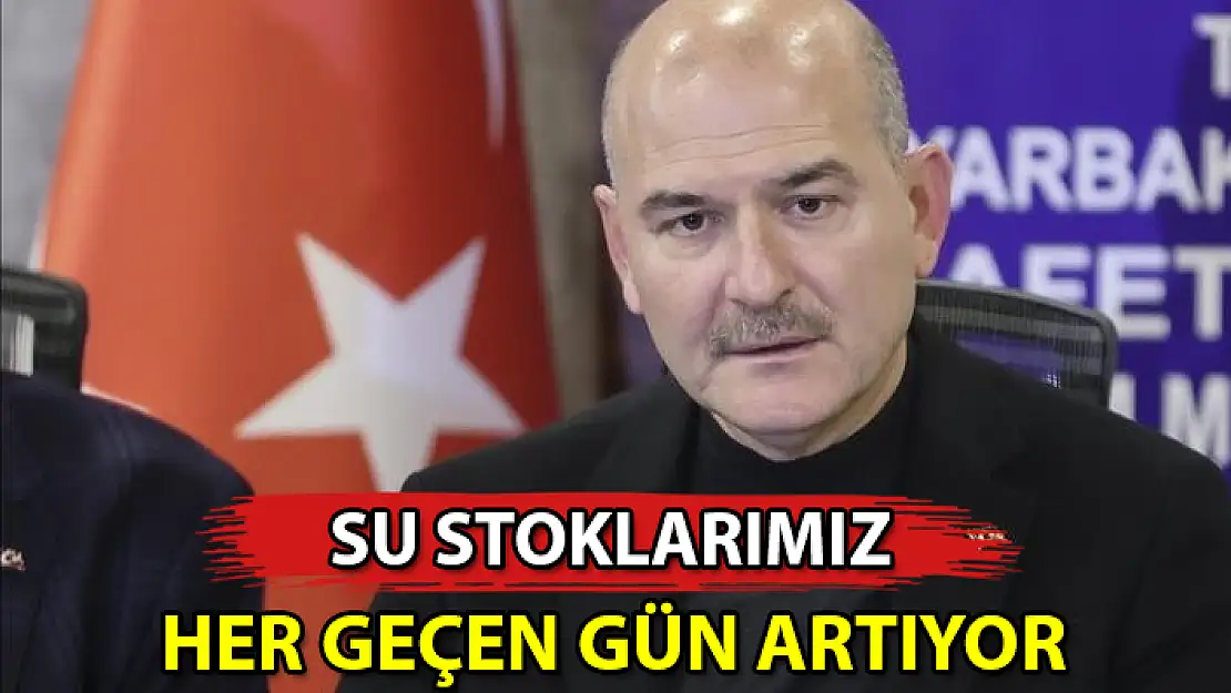 HATAY'DA SU SIKINTISI İDDİALARINA BAKAN SOYLU'DAN YANIT